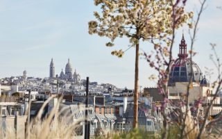 Vue panoramique de Paris depuis les bureaux Ambriva